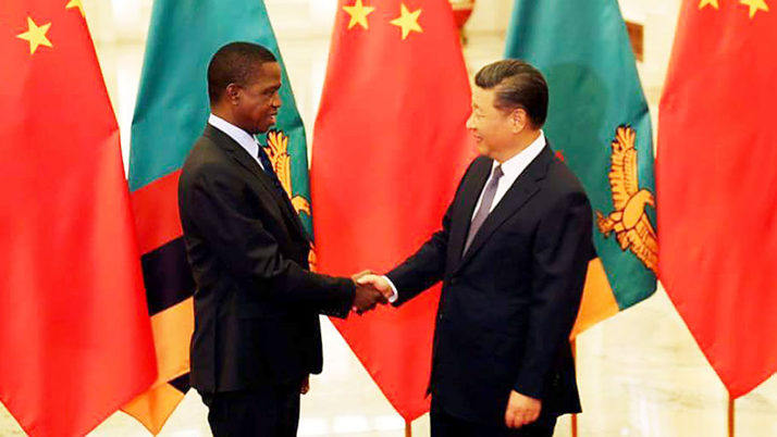 President Edgar Chagwa Lungu has met with his Chinese counterpart, President Xi Jinping in Beijing